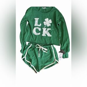 Grayson Threads St. Patrick’s Loungewear Outfit  XS NWT